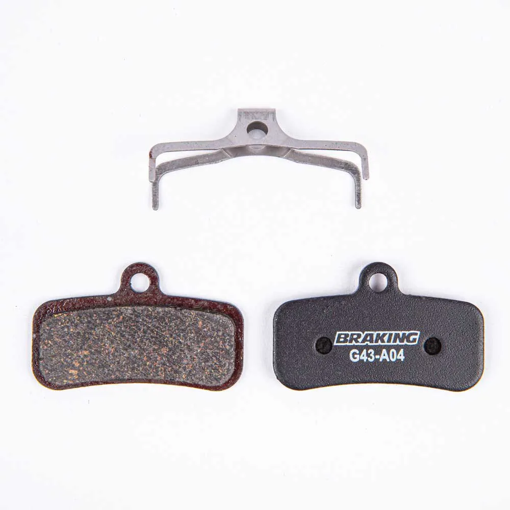 BRAKING Shimano Saint 2010 Organiska Skivbromsbelägg, Black, One Size