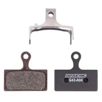 BRAKING Shimano Xtr 2011 Organiska Skivbromsbelägg 20 Par BRAKING Shimano Xtr 2011 Organiska Skivbromsbelägg 20 Par