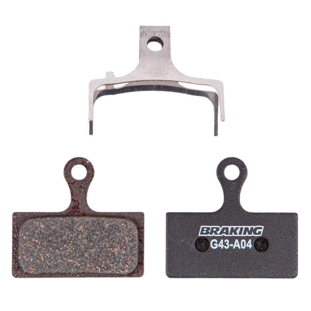 BRAKING Shimano Xtr 2011 Organiska Skivbromsbelägg 20 Par, Black, One Size