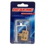 BRAKING Sram Red Etap Axs/force Etap Axs Metalliska Kolfiberbromsbelägg, Gold, One Size