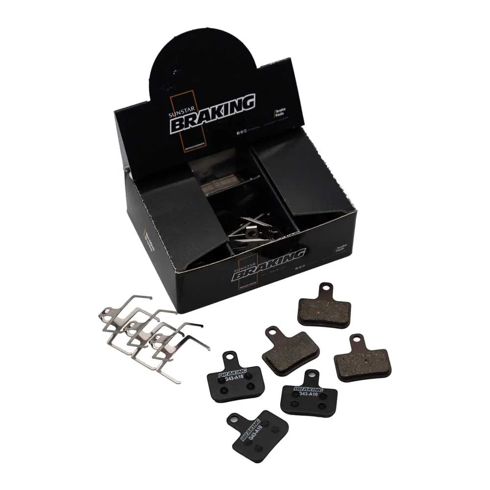 BRAKING Sram Red Etap Axs/force Etap Axs Organiska Skivbromsbelägg 20 Par, Black, One Size