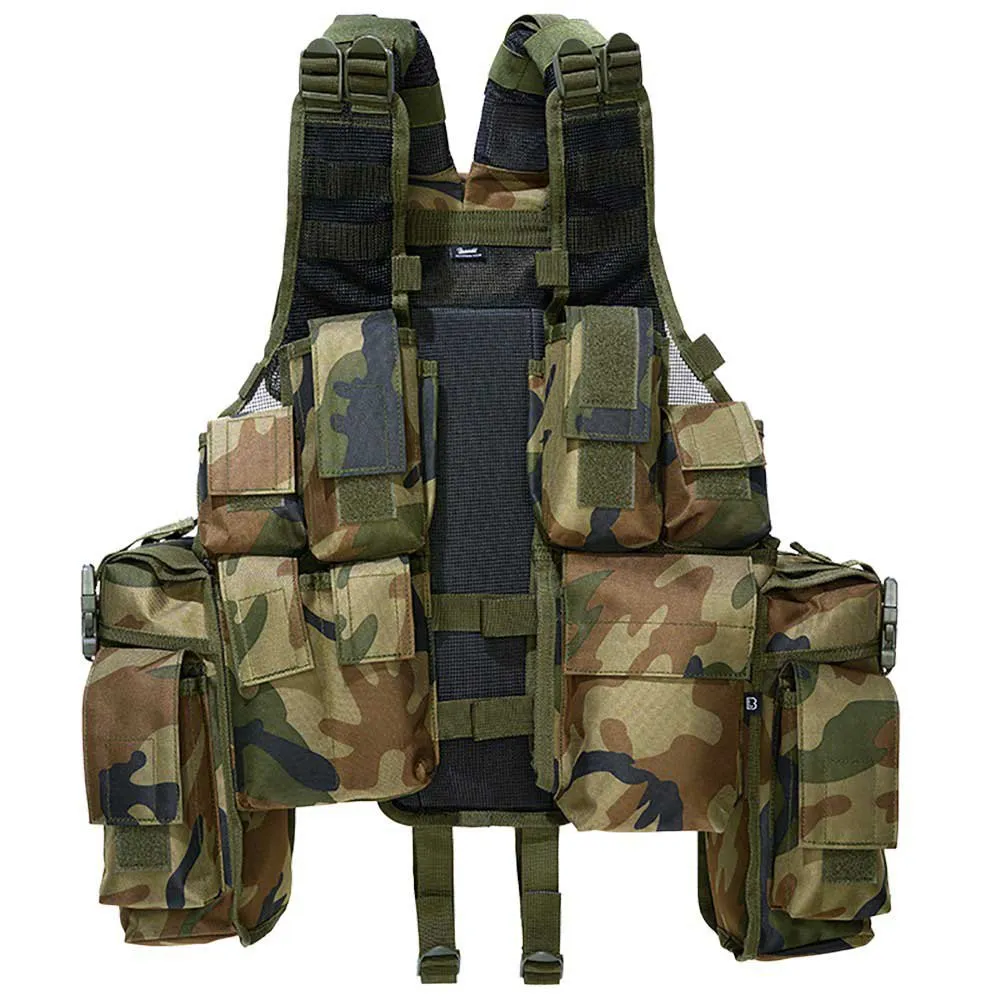 Brandit Tactical Väst, Woodland