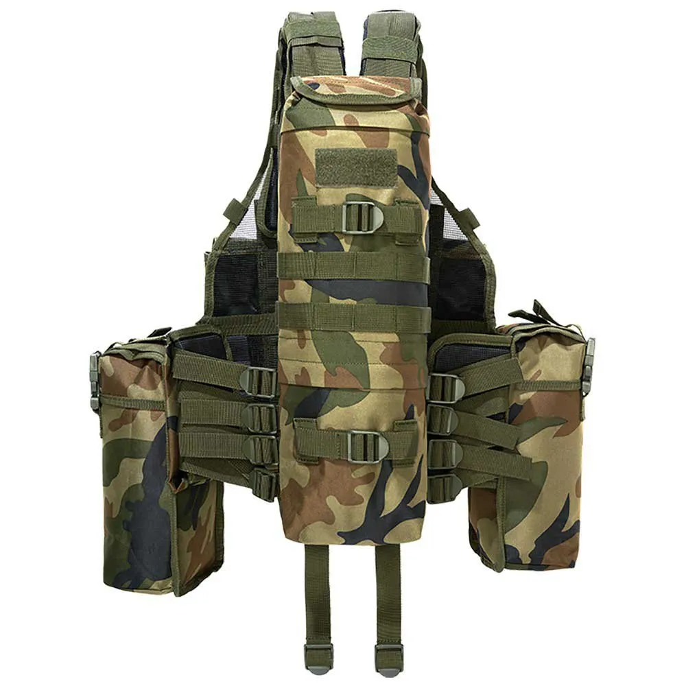 Brandit Tactical Väst, Woodland