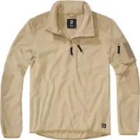 Brandit Troyer Ripstop Fleece Med Halv Dragkedja
