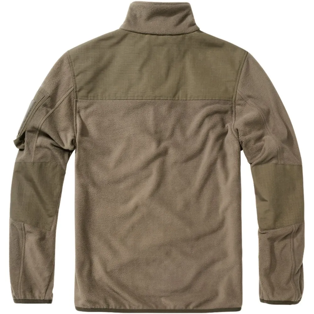 Brandit Troyer Ripstop Fleece Med Halv Dragkedja