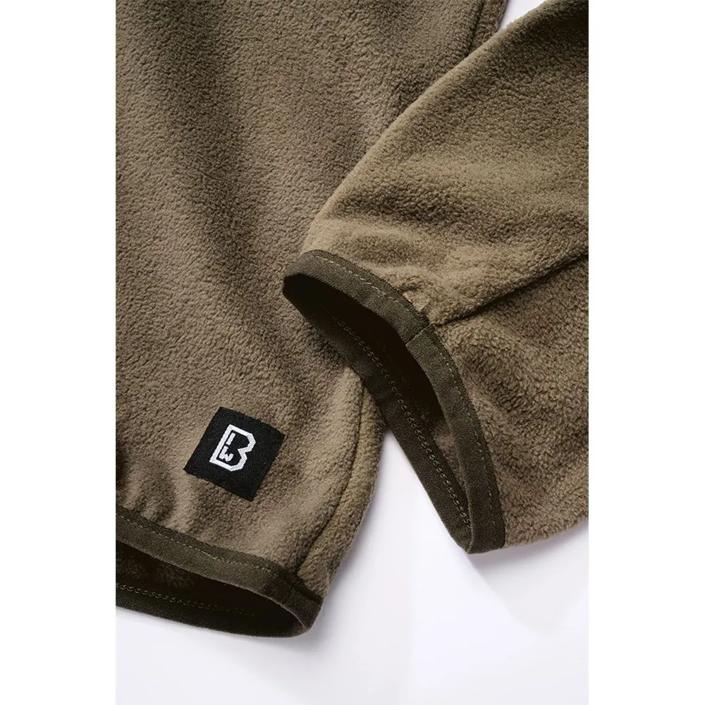 Brandit Troyer Ripstop Fleece Med Halv Dragkedja