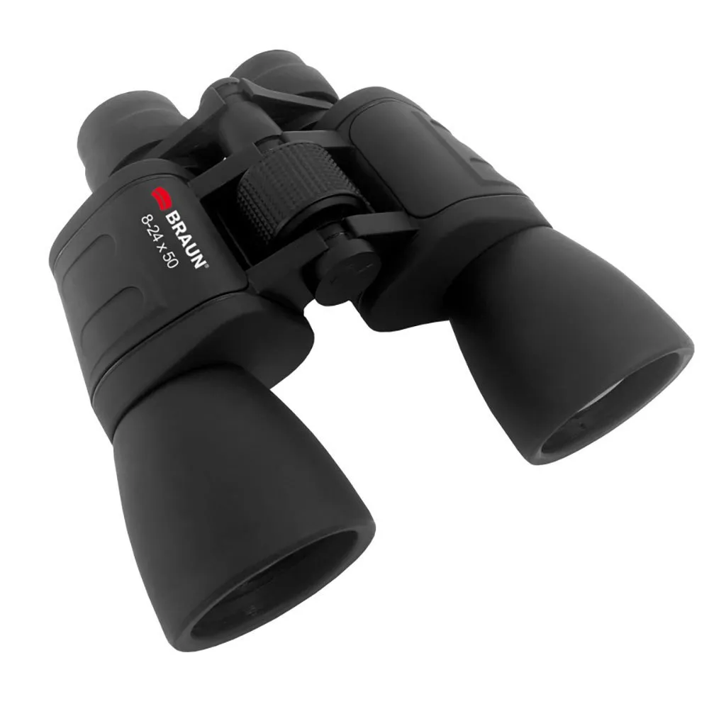 Braun Photo 8-24x50 Zoom Kikare, Black, One Size