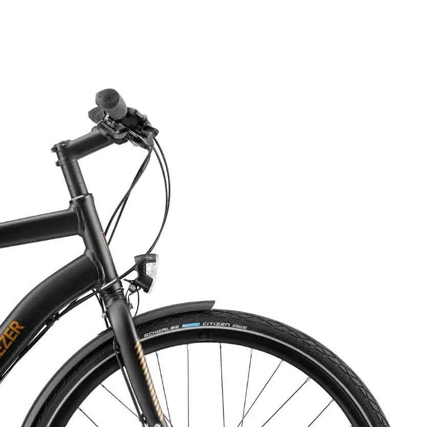 Breezer Liberty R2.3+ Altus 2022 Cykel, Satin black / gold, M