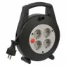 Brennenstuhl 1092200 4 Outlets With Circuit Breaker 5 M Kabeltrumma, Black, One Size