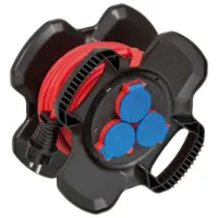 Brennenstuhl Reel-x-gum 3 Outlets 10 M Kabeltrumma Brennenstuhl Reel-x-gum 3 Outlets 10 M Kabeltrumma