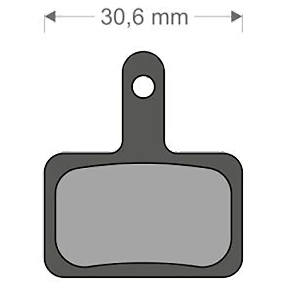 Brenta Ciclo Deore/altus/orion Shimano/trp/quad Sintradbromsbelägg, Black / silver, One Size
