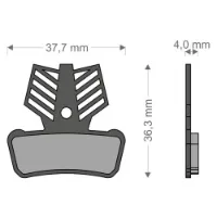 Brenta Ciclo Light Tech Xo-elixir Trail/rsc/r/t Avid/sram Skivbromsbelägg