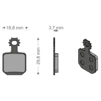 Brenta Ciclo Performance Tech Mt5/mt7 Magura (4 Pieces) Skivbromsbelägg Brenta Ciclo Performance Tech Mt5/mt7 Magura (4 Pieces) Skivbromsbelägg