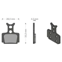 Brenta Ciclo T1 Racing/r1/mega/rx/cura Formula Sintradbromsbelägg Brenta Ciclo T1 Racing/r1/mega/rx/cura Formula Sintradbromsbelägg