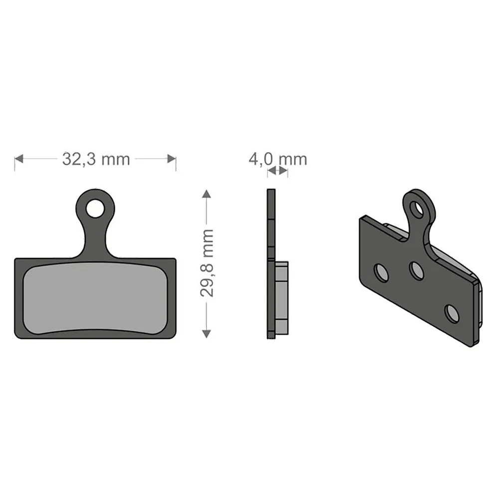 Brenta Ciclo Xtr/k-force/mcx1 Shimano/fsa/rever Sintradbromsbelägg, Black / silver, One Size Brenta Ciclo Xtr/k-force/mcx1 Shimano/fsa/rever Sintradbromsbelägg, Black / silver, One Size
