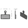 Brenta Ciclo Xtr/k-force/mcx1 Shimano/fsa/rever Sintradbromsbelägg, Black / silver, One Size