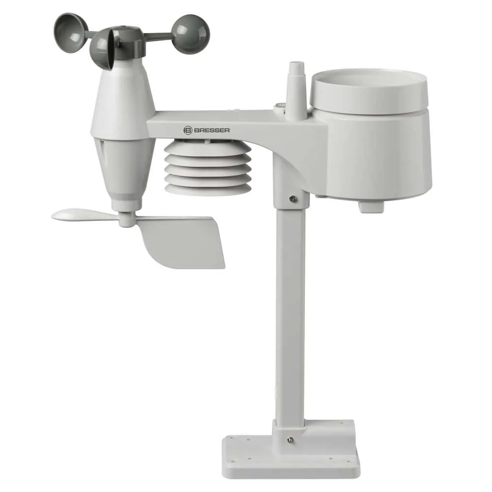 Bresser 7002511 5 Väderstation, White, One Size, EU Plug 220V