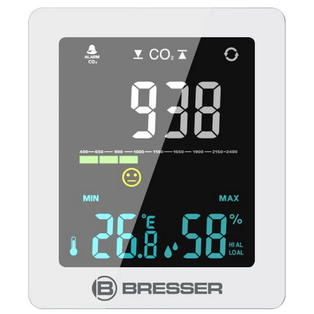 Bresser 7004020gye000 Co2-mätare, White, One Size