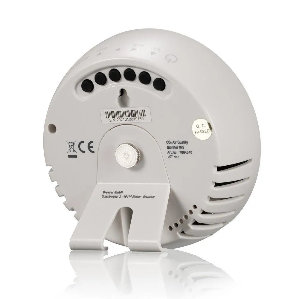 Bresser 7004040 Co2-mätare, White, One Size