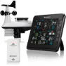 Bresser 7in1 Wifi With Light Intensity And Uv Measurement Function Wsx3001 Cm3lc2 Väderstation, Black, One Size, EU Plug 220V