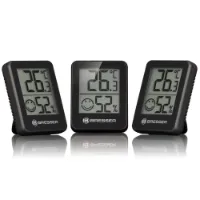 Bresser Climatemp Termometer Och Hygrometer 3 Enheter Bresser Climatemp Termometer Och Hygrometer 3 Enheter