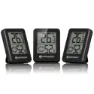 Bresser Climatemp Termometer Och Hygrometer 3 Enheter, Black, One Size