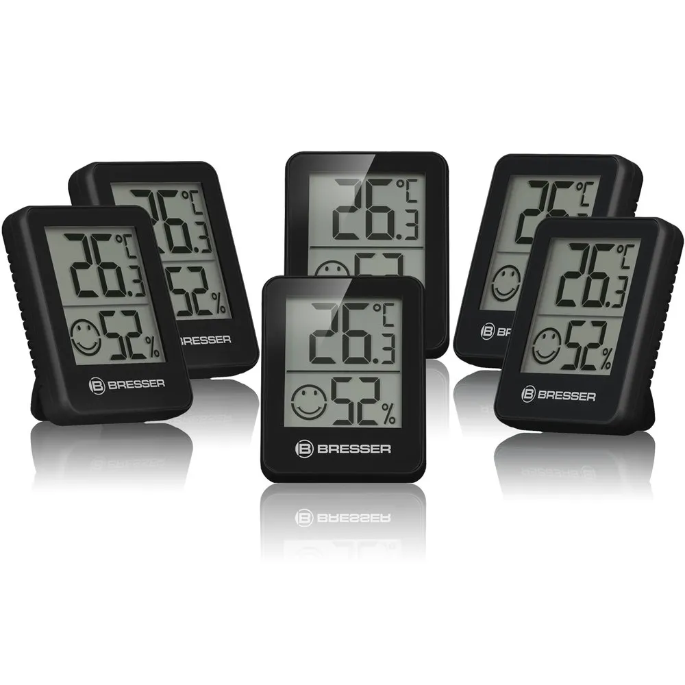 Bresser Climatrend Hygro Set Indicator Thermo Hygrometer 6 Enheter
