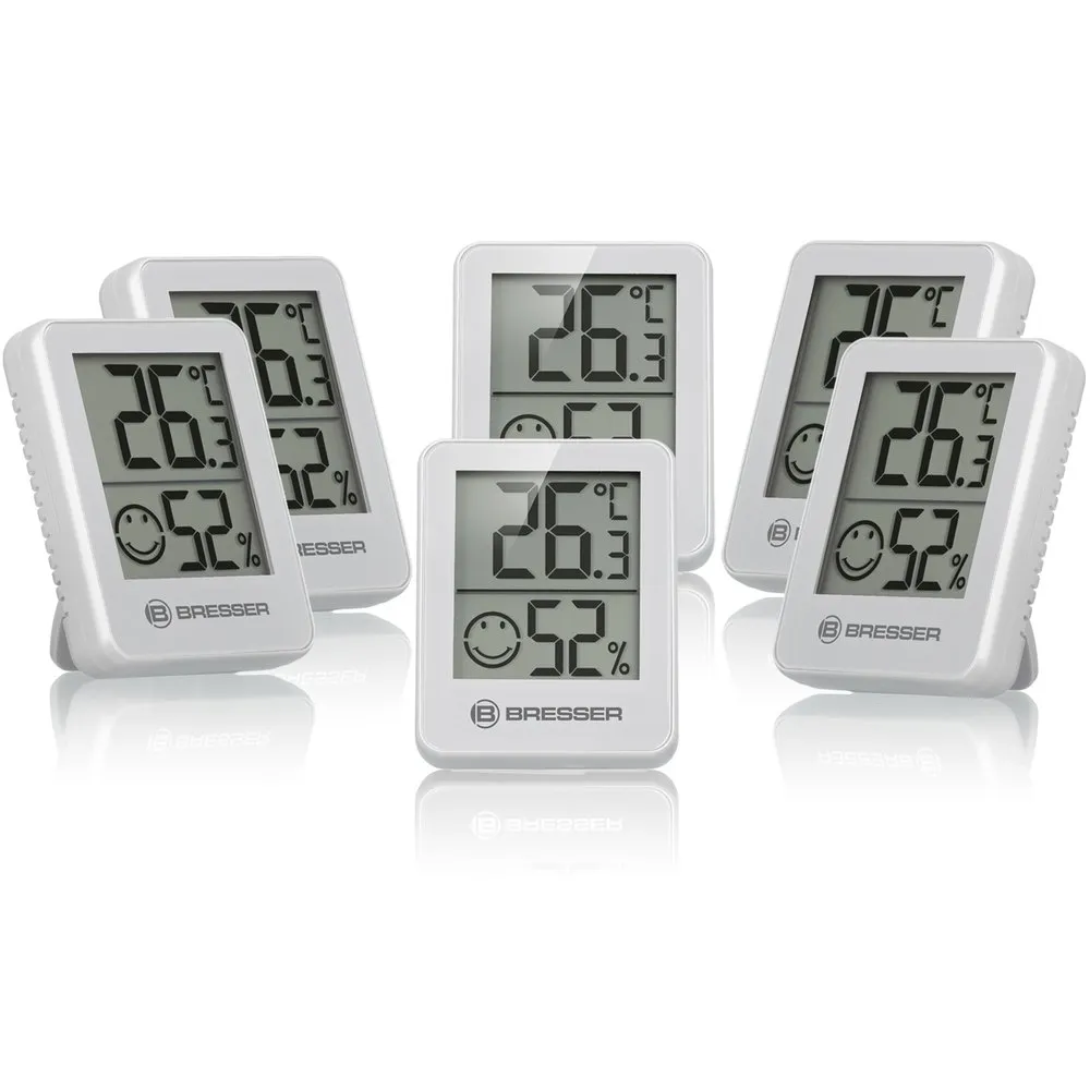 Bresser Climatrend Hygro Set Indicator Thermo Hygrometer 6 Enheter