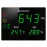 Bresser Co2-mätare Leende Trafikljus Extra Stor Led-skärm, Black / white, One Size