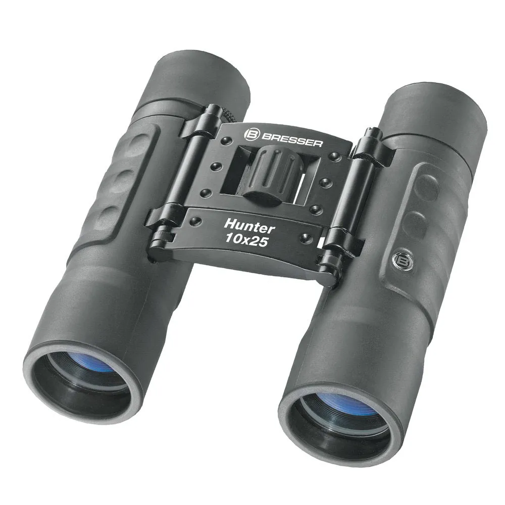 Bresser Hunter 10x25 Pocket Kikare, Black, One Size