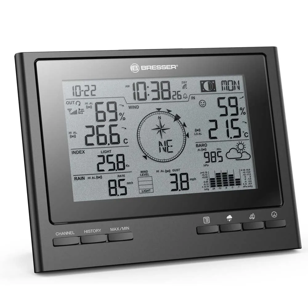 Bresser Meteo 7 In 1 Climatescout Rc Väderstation Bresser Meteo 7 In 1 Climatescout Rc Väderstation