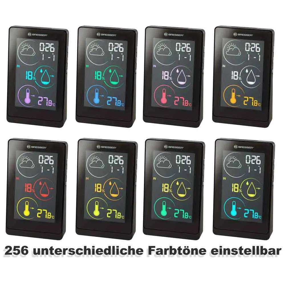 Bresser Meteo H Väderstation, White / black, One Size