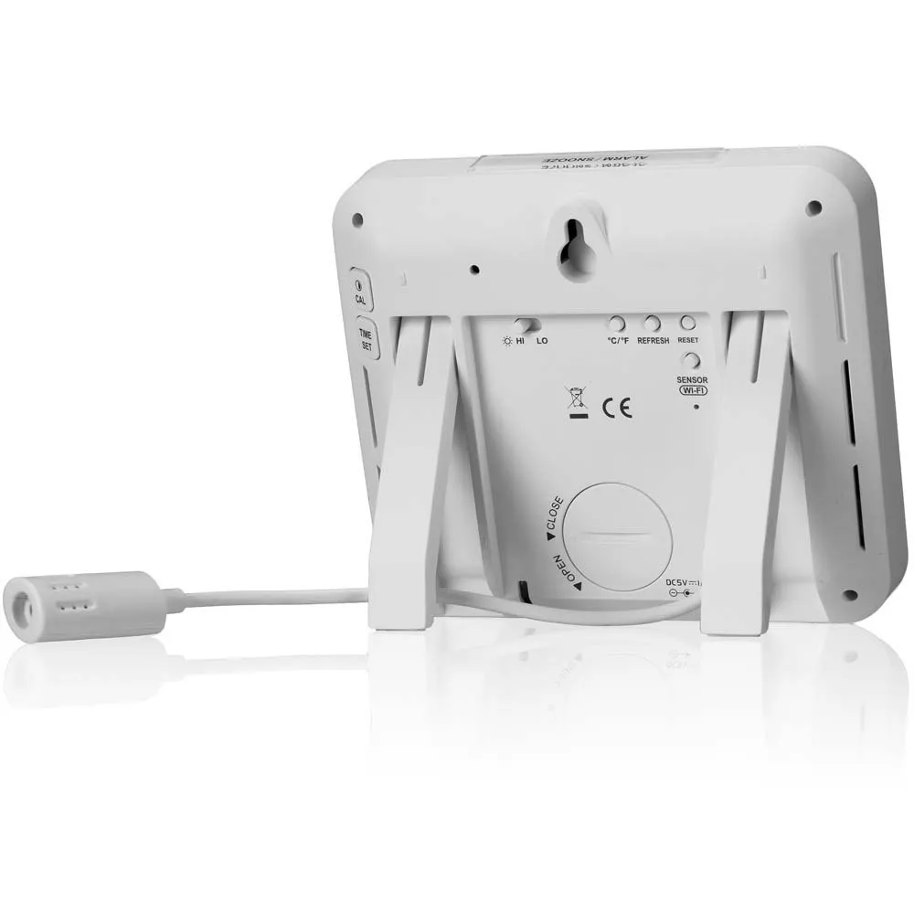 Bresser Meteo Tuya Smart Termometer Och Hygrometer, White, One Size