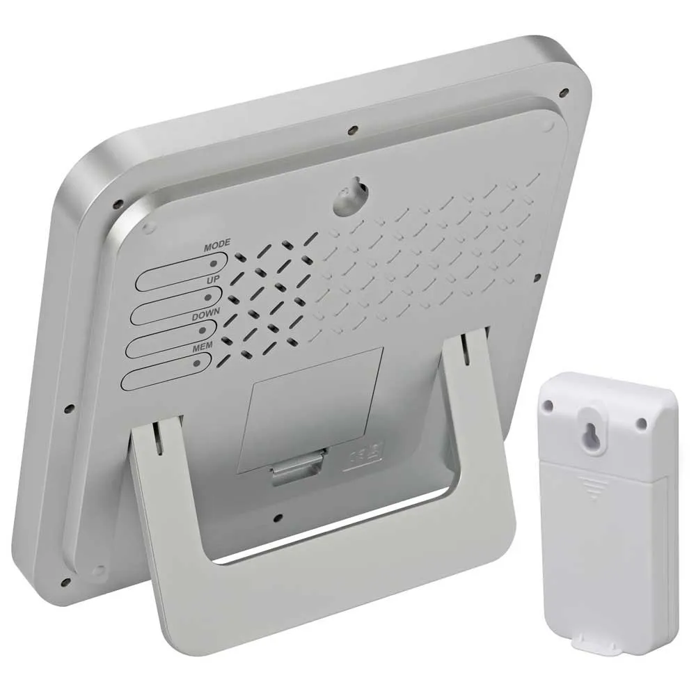 Bresser Mytime Väderklocka, Silver, One Size