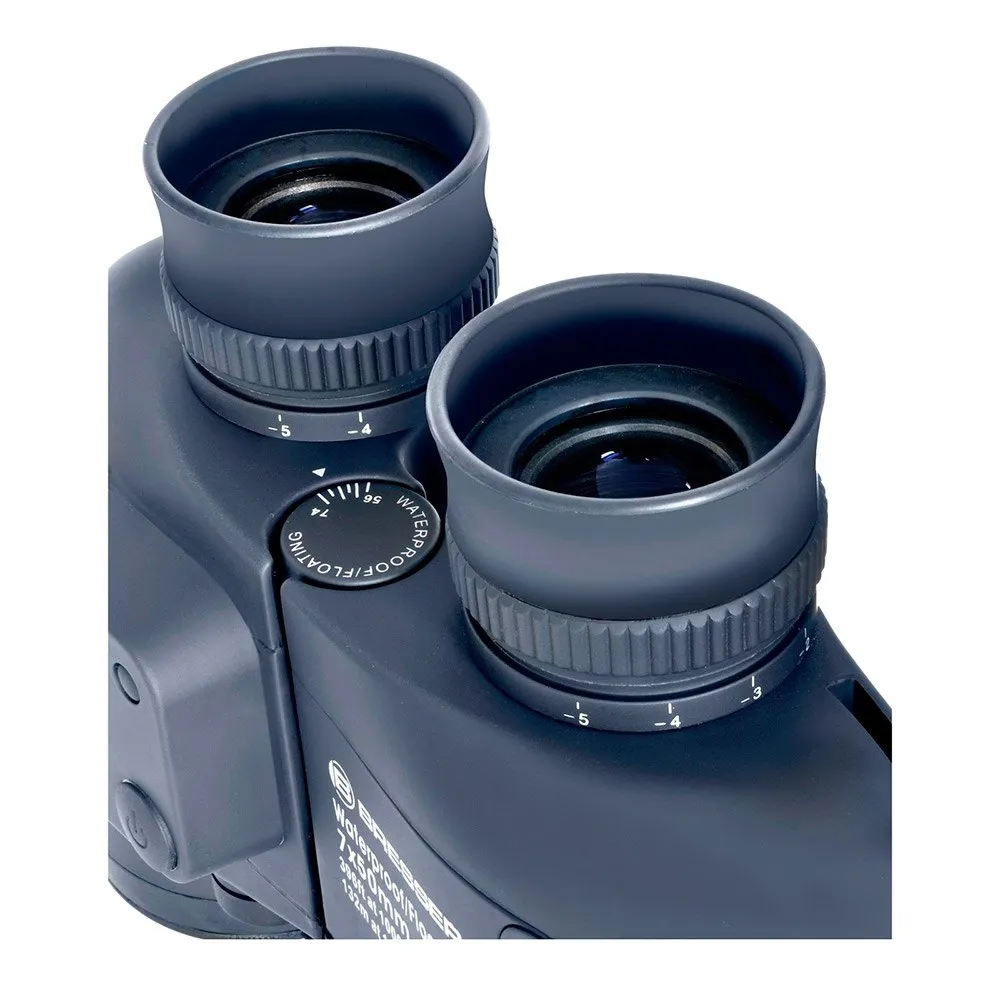 Bresser Nautic 7x50 Wd/kmp Kikare, Black, One Size