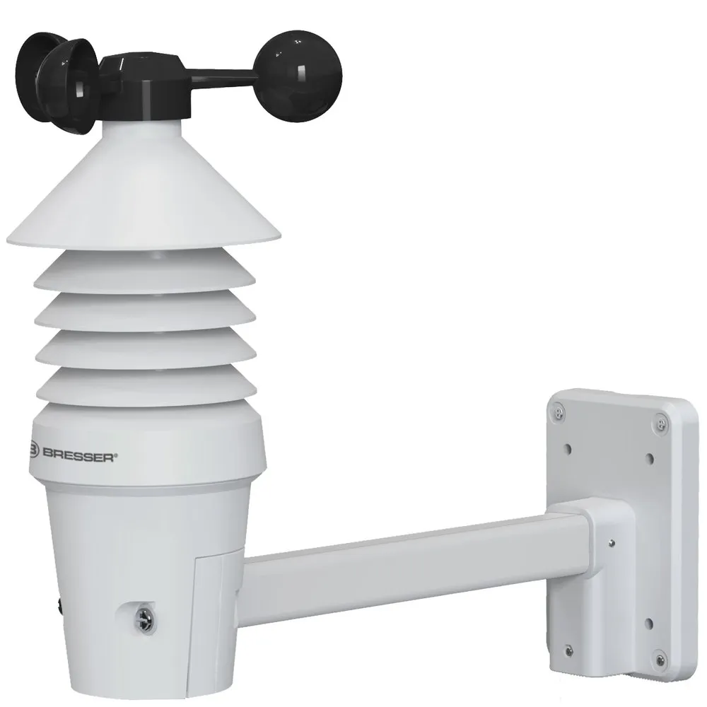 Bresser Professionell Vindmätare/anemometer 3-i-1, Black, One Size
