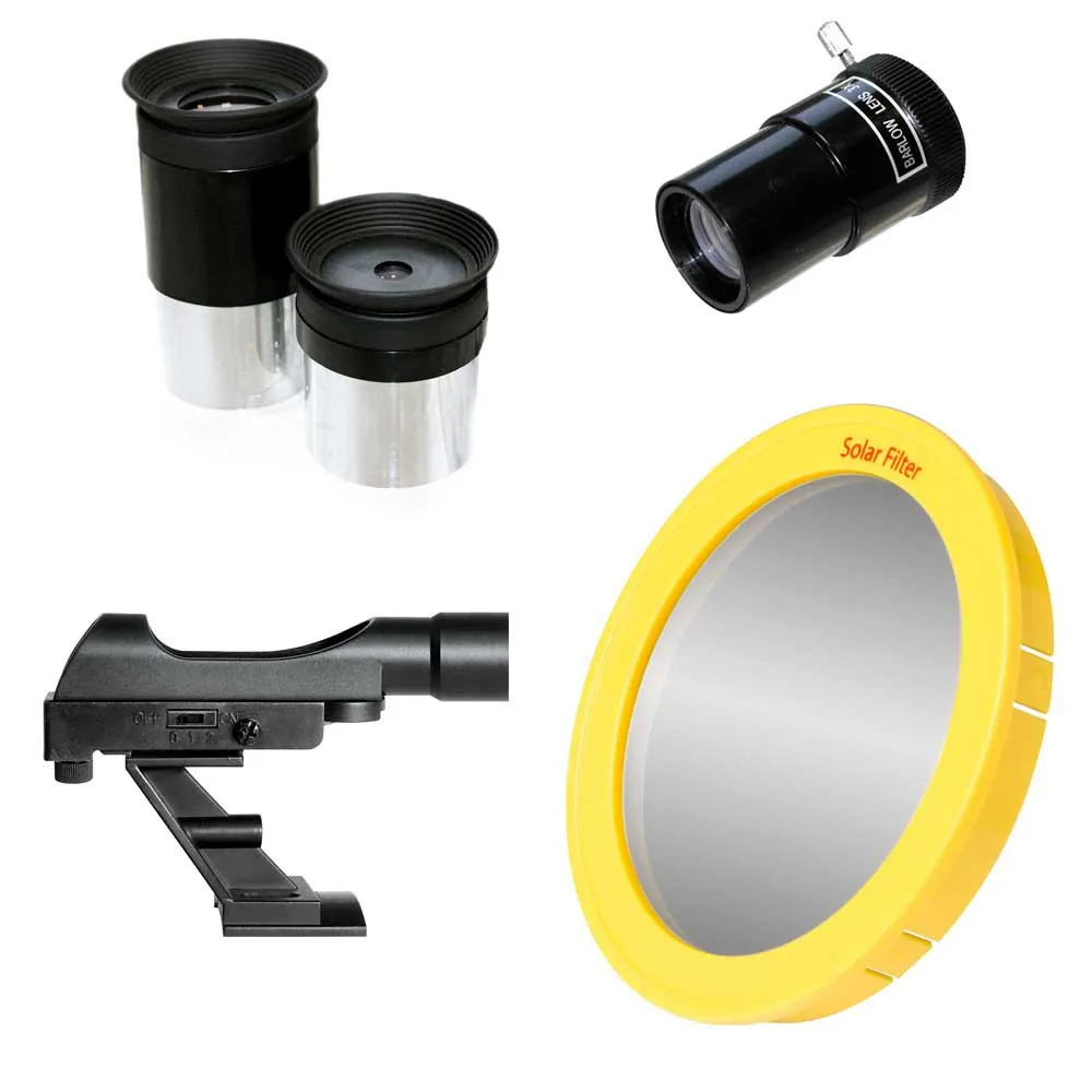 Bresser Spica 130/1000 Eq3 Teleskop, Black, One Size Bresser Spica 130/1000 Eq3 Teleskop, Black, One Size