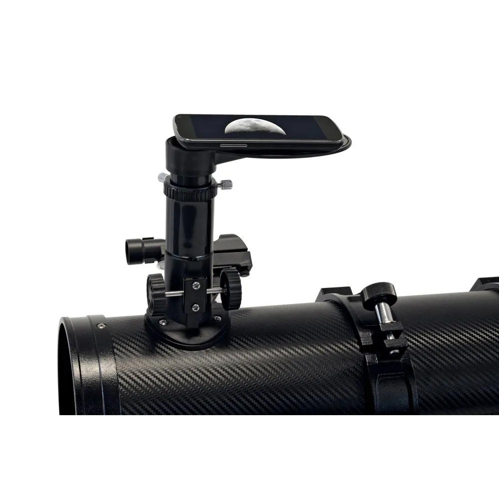 Bresser Spica 130/650 Eq3 Smartphonehållare För Teleskop, Black, One Size