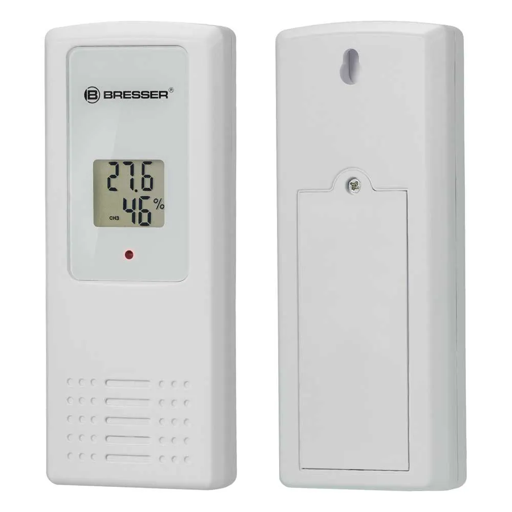 Bresser Temeo Higro Quadro 4 Termometer Och Hygrometer, White, One Size