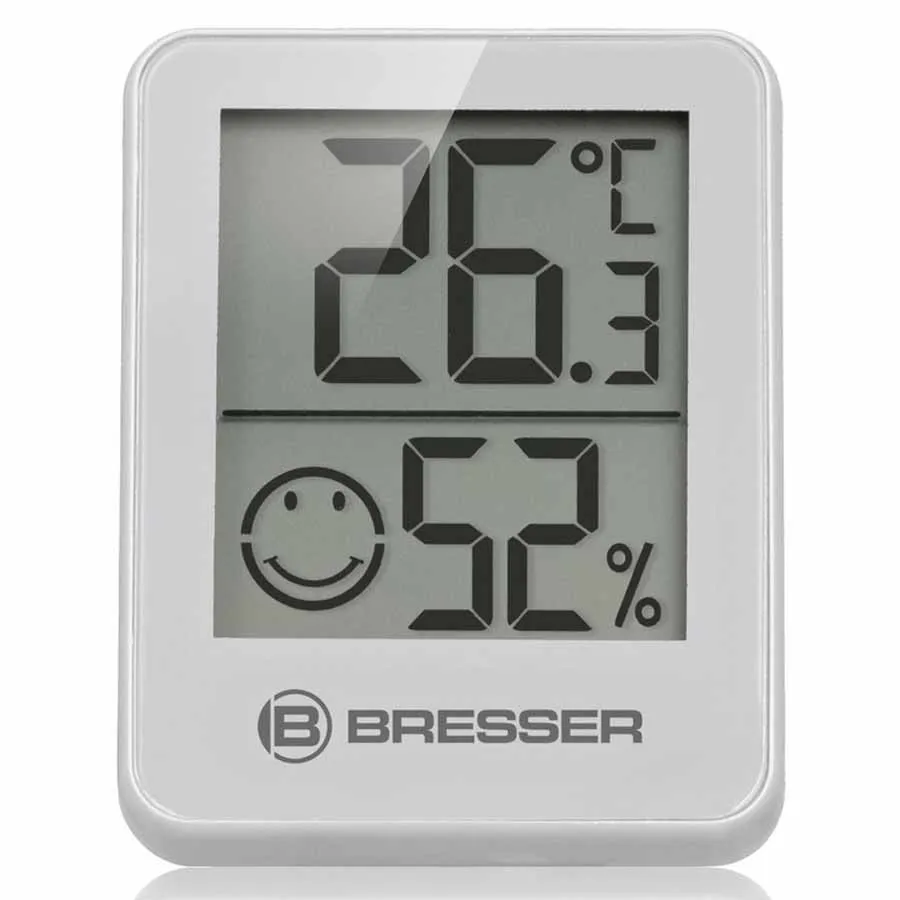 Bresser Temeo Termometer Och Hygrometer 3 Enheter, White, One Size