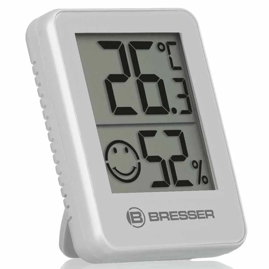 Bresser Temeo Termometer Och Hygrometer 3 Enheter, White, One Size
