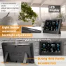 Bresser Wifi Clearview 7-in-1 Sensor Väderstation, Black / white, One Size, EU Plug 220V