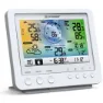 Bresser Wifi Color Weather Center 5in1 Profi Sensor Väderstation, Black / grey, One Size, EU Plug 220V