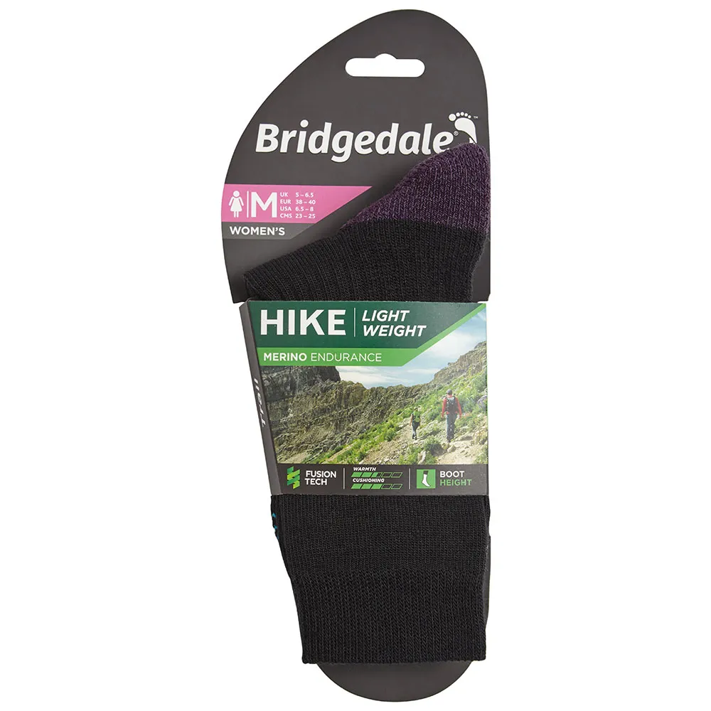 Bridgedale Lightweight Merino Performance Boot Strumpor