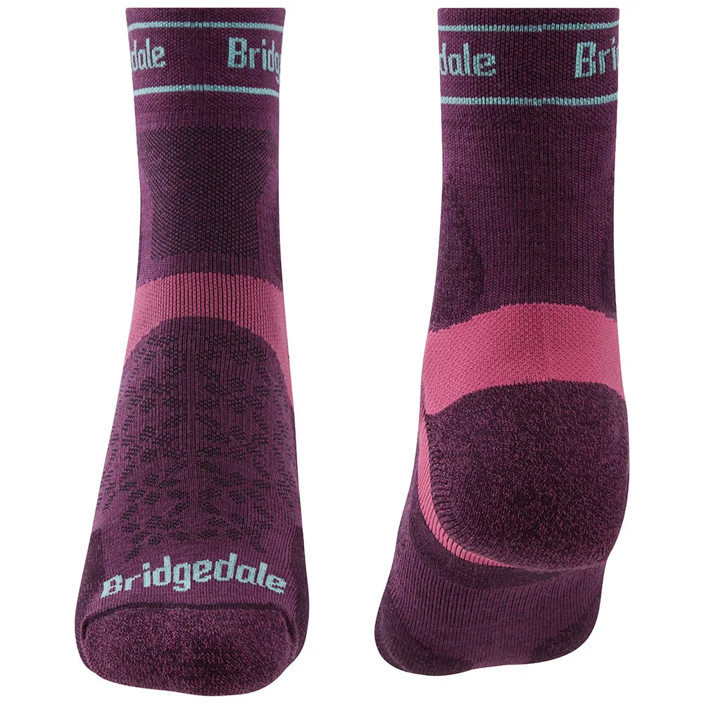 Bridgedale Ultralight T2 Merino Sport 3/4 Crew Strumpor female