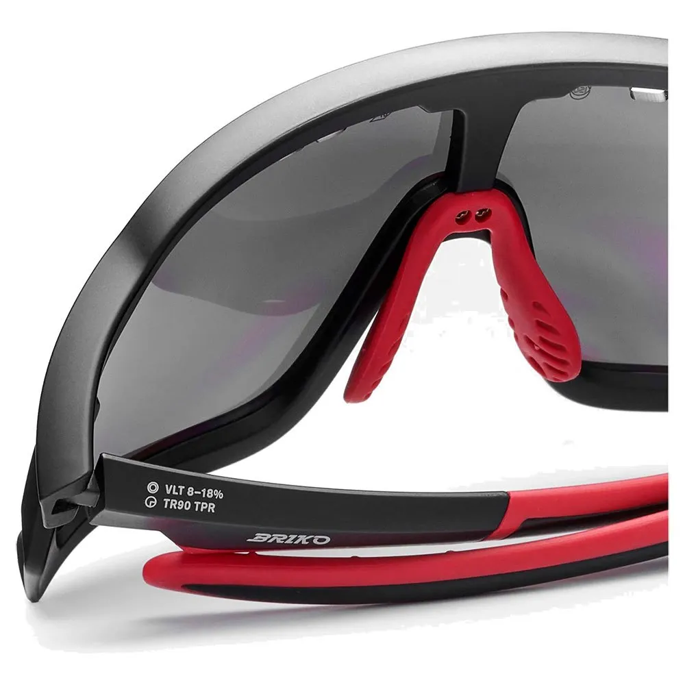 Briko Daintree Polariserade Solglasögon, Black red, CAT3