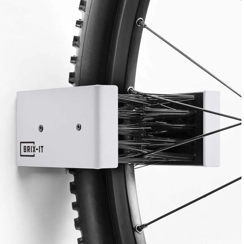 Brix-it Väggmonterat Cykelställ, White, One Size Brix-it Väggmonterat Cykelställ, White, One Size