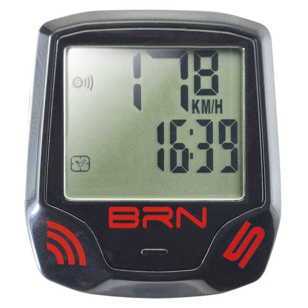 Brn 5 Function Wireless Cykeldator, Black, One Size