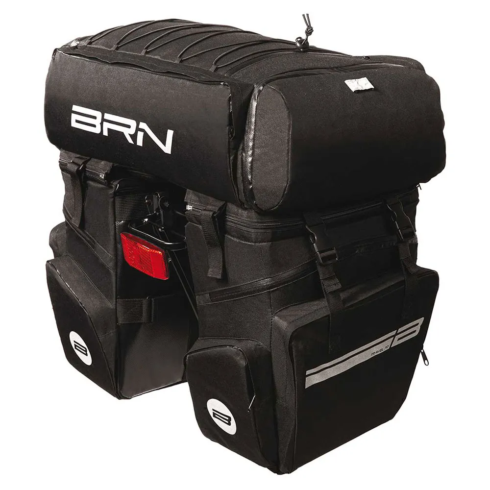Brn Bike Travel Tourism Sidoväskor 70l, Black, One Size Brn Bike Travel Tourism Sidoväskor 70l, Black, One Size