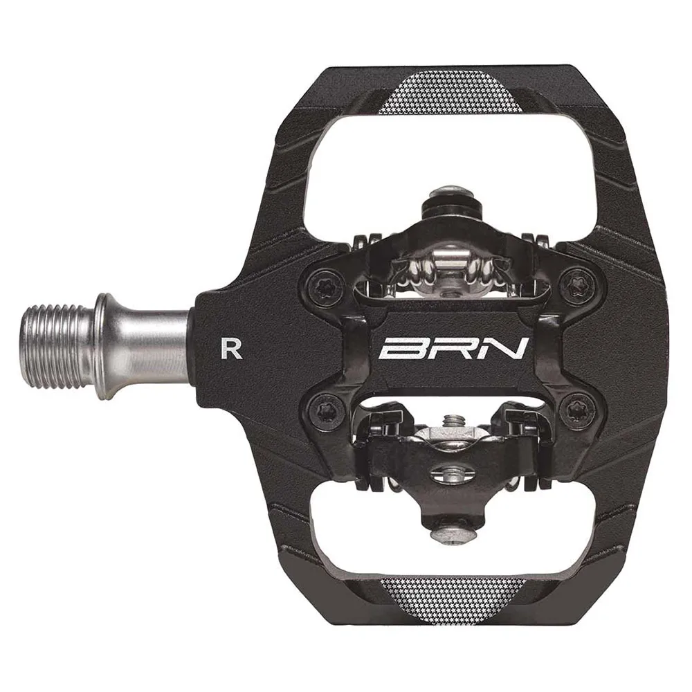 Brn Buck Cnc Cykelpedaler, Black, One Size